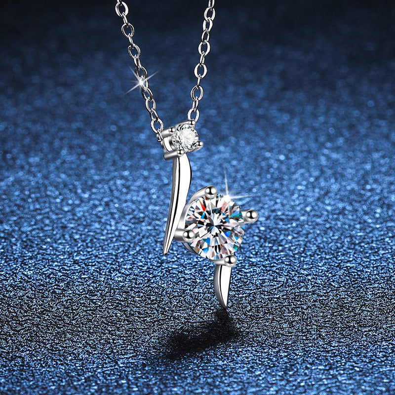 S925 Moissanite Clavicle Chain