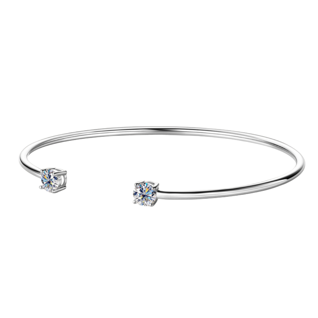 925 Silver Moissanite Bracelet