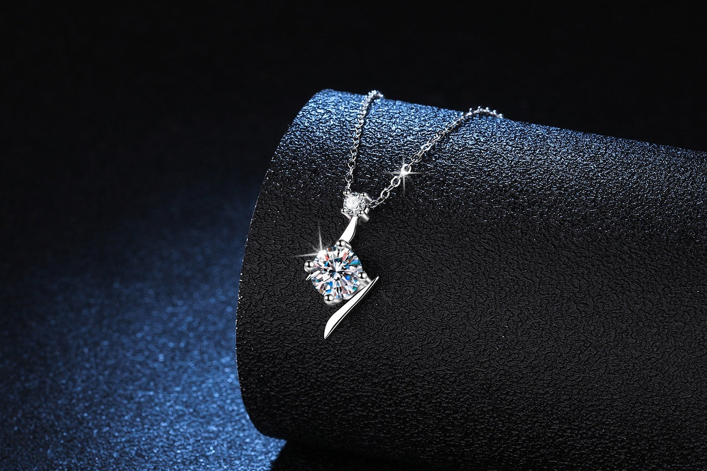 S925 Moissanite Clavicle Chain