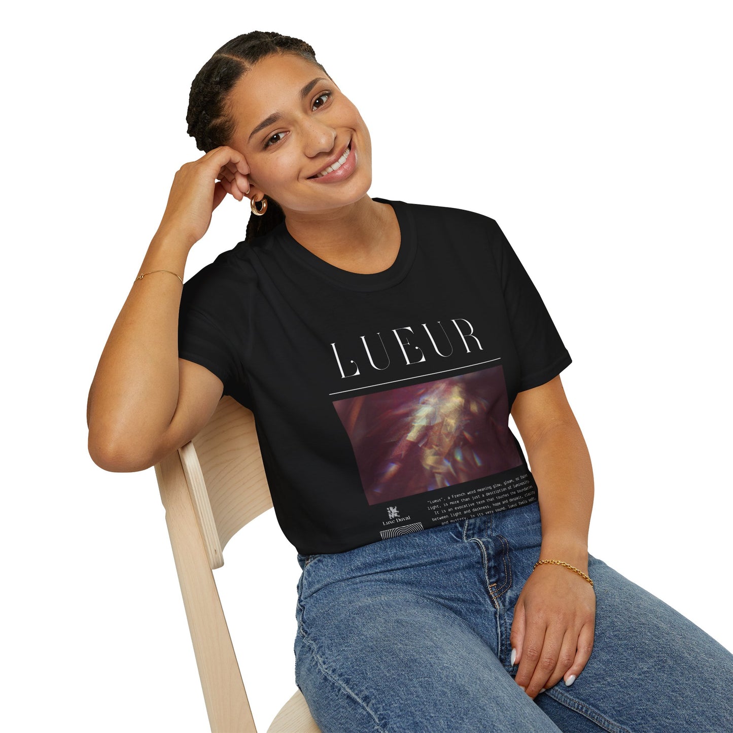 "Camiseta Softstyle Unisex "Lueur