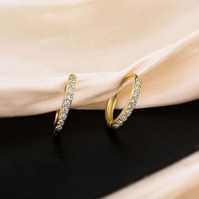 925 Sterling Silver Moissanite Earrings
