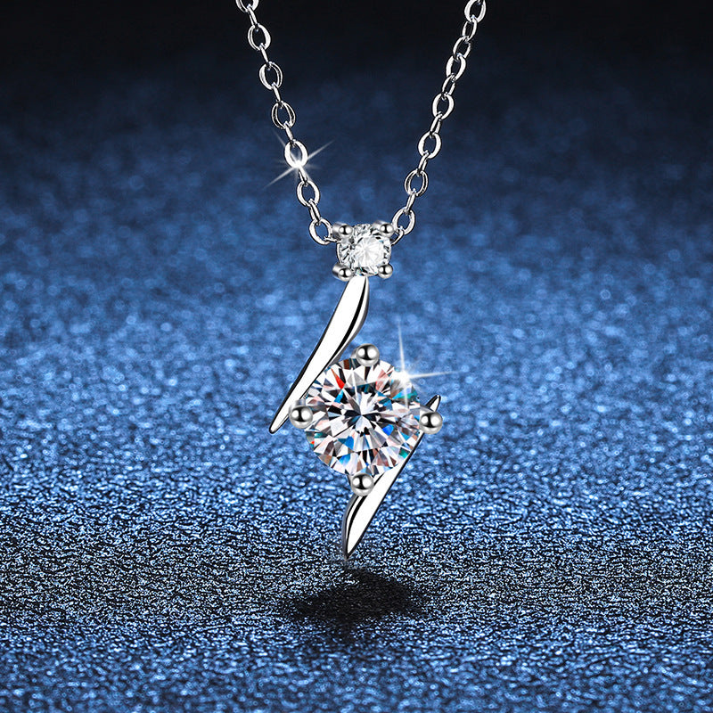 S925 Moissanite Clavicle Chain