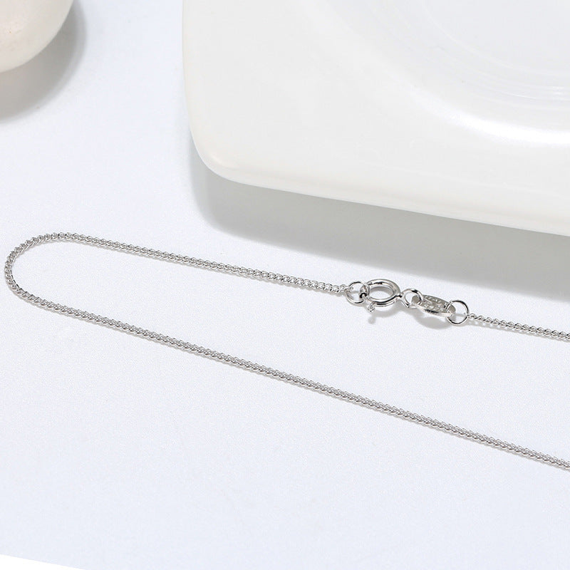 Sterling Silver Necklace Sideways