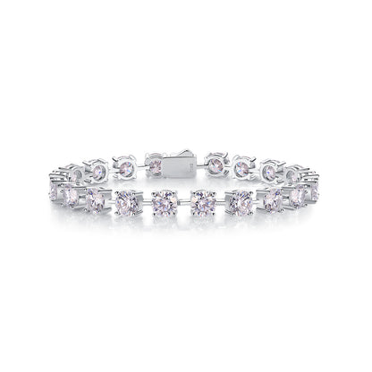 VVS1 Moissanite Tennis Bracelet 925 Sterling Silver