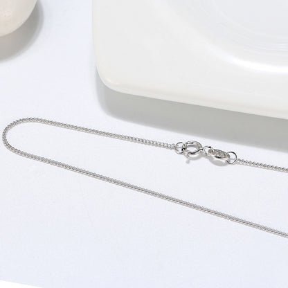 Sterling Silver Necklace Sideways