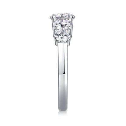 1 Carat VVS1 Moissanite Fashion Ring in 925 Silver