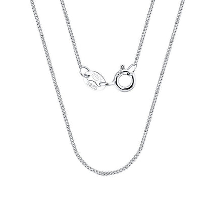 Sterling Silver Necklace Sideways